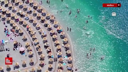 Muğla sahillerinde bayramın son günü hareketlilik yaşanıyor