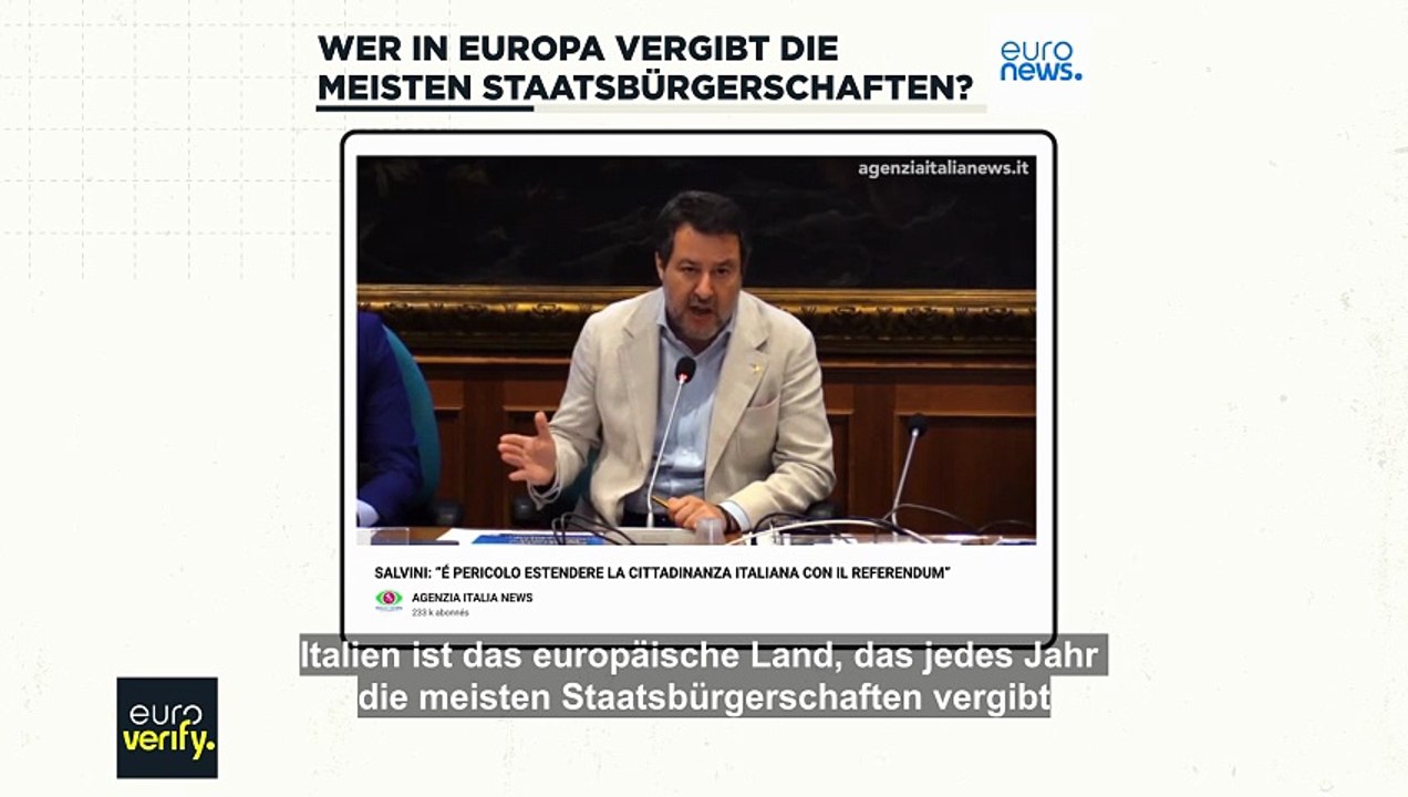 Wo in Europa werden die meisten Staatsbürgerschaften vergeben?