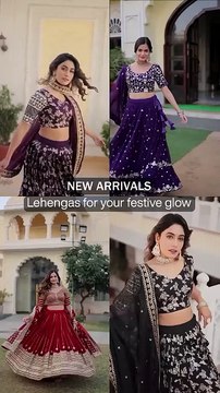 Trending Embroidered Lehenga for Weddings and Festive Occasions