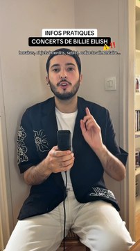 Infos pratiques concerts de Billie Eilish à Paris ⚠️