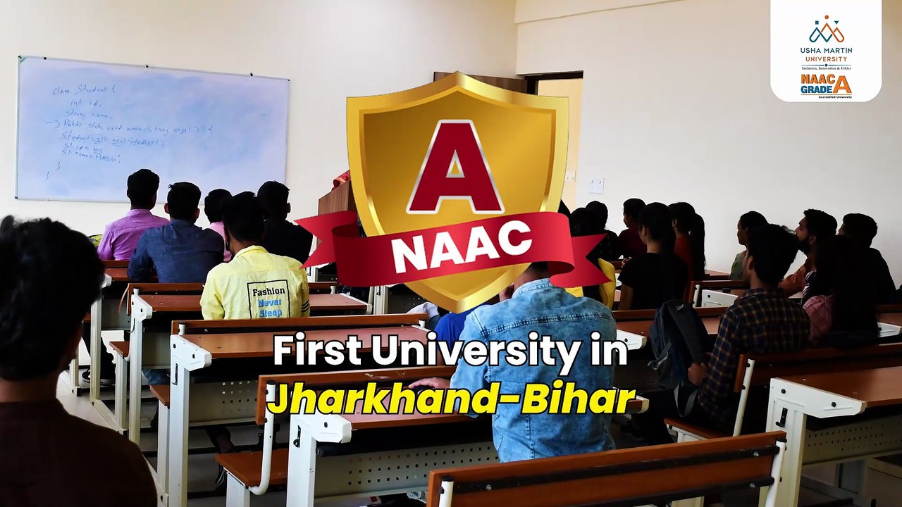 Usha Martin University Secures NAAC 'A' Grade with Record 3.17 Score in Bihar-Jharkhand