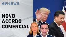 EUA e China se reúnem para discutir tarifas; Deysi e Vilela analisam
