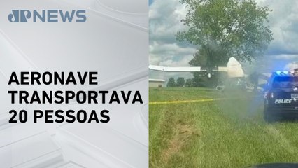 Avião bimotor cai perto de aeroporto no Tennessee, nos EUA