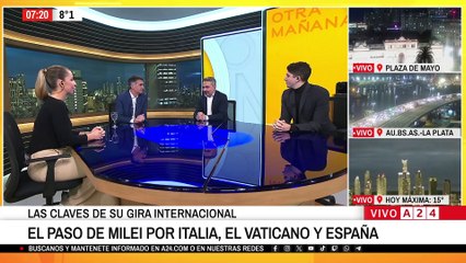 🌍 JAVIER MILEI EN GIRA INTERNACIONAL:ENCUENTRO CLAVE EN ITALIA, FRANCIA, ESPAÑA E ISRAEL🌍