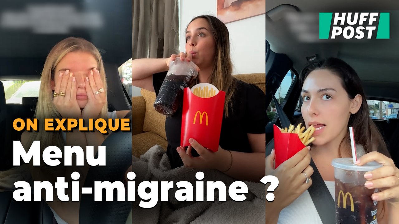 Soigner la migraine avec du coca et des frites McDo ? L’avis des médecins