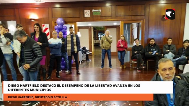Diego Hartfield destacó el desempeño de La Libertad Avanza en los diferentes municipios