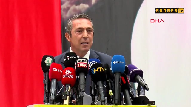 Fenerbahçe Başkanı Ali Koç'tan erken seçim ve imza kampanyasına tepki! 'Aşağılık saldırılara karşı dik duruyoruz'