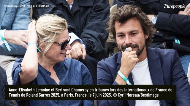 Anne-Elisabeth Lemoine avec ses 2 fils Arthur et Vasco : elle a déjeuné avec Kad Mard et sa femme Julia Vignali, lumineuse dans un ensemble bleu