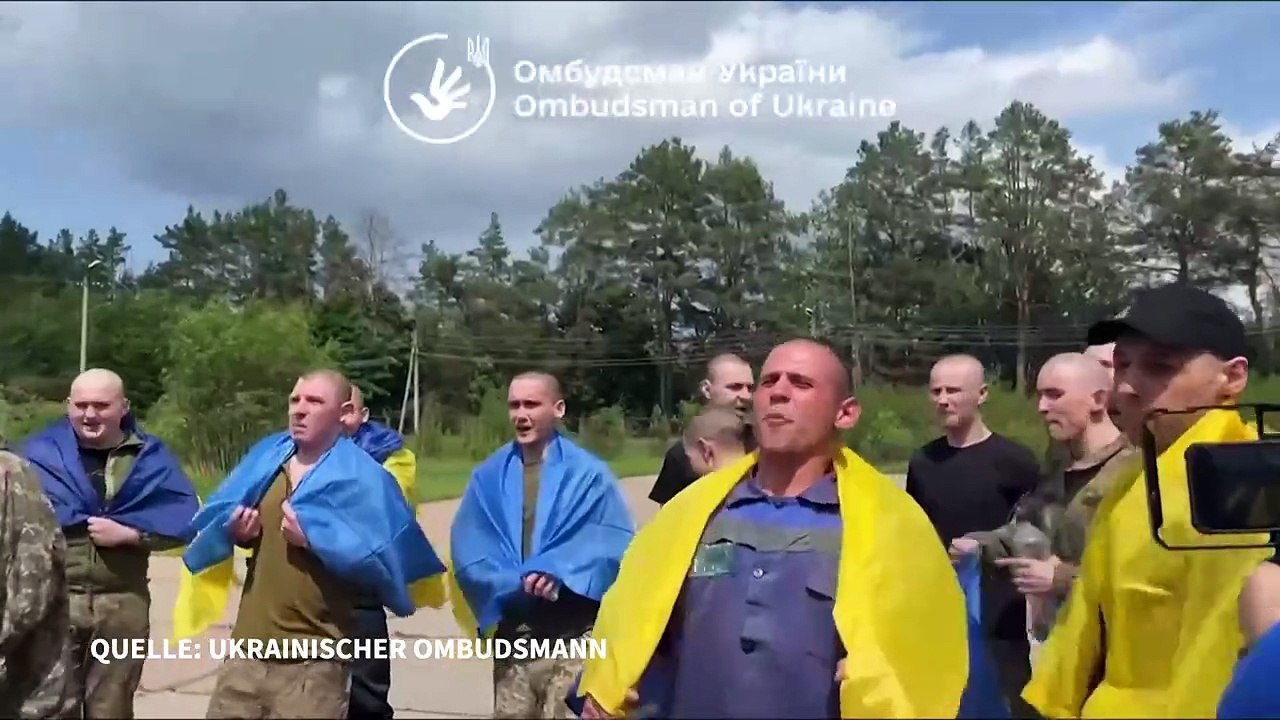 Neuer Kriegsgefangenen-Austausch zwischen Ukraine und Russland hat begonnen