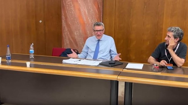 Maurizio Landini attende i dati sul referendum e ride: «Certo che sono sorridente»