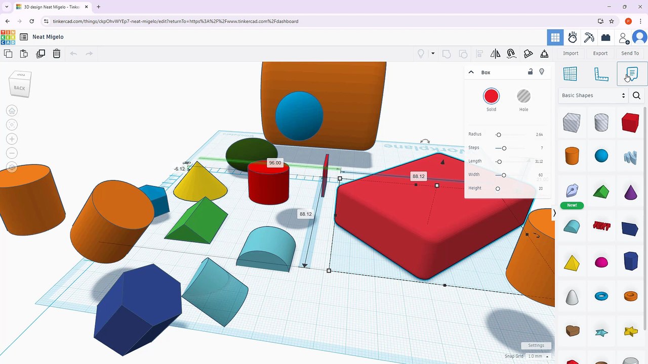Tinkercad 19 Adding Notes