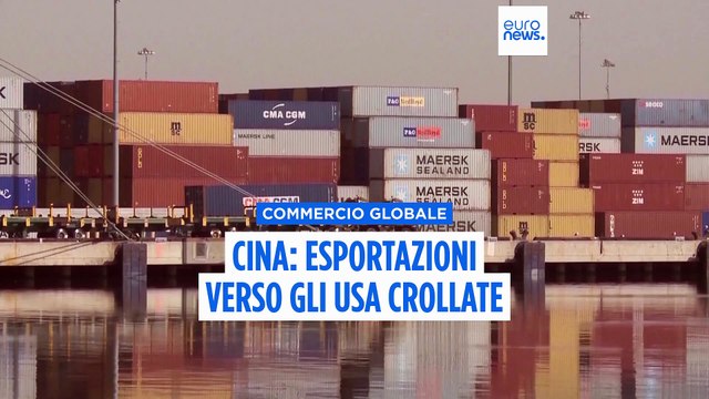 Colloqui sui dazi, la Cina afferma che le sue esportazioni verso gli Stati Uniti sono crollate
