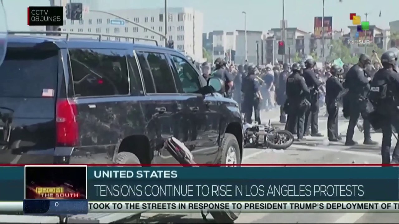 United States, tensions continue to rise in Los Angeles protests