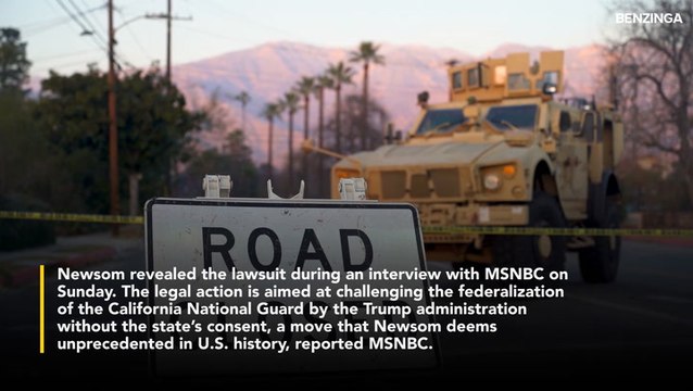 Gavin Newsom To Sue Trump Administration Over National Guard Deployment, Dares Border Czar Homan To 'Arrest' Him