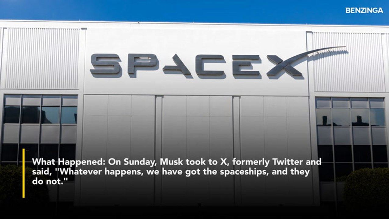 Elon Musk Flexes SpaceX Advantage In Feud With Trump- 'We Have Got The Spaceships And They Do Not' — Gets Support From This Republican