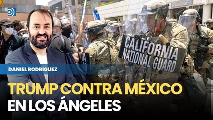 Trump demuestra en Los Ángeles que aprendió la lección de George Floyd