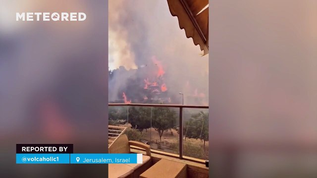 A massive wildfire is putting several neighborhoods in Jerusalem, Israel, on edge! Dozens of firefighting crews are working in the area.