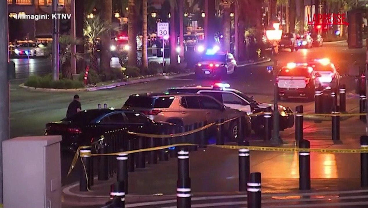 Sparatoria sulla Strip di Las Vegas: 2 morti
