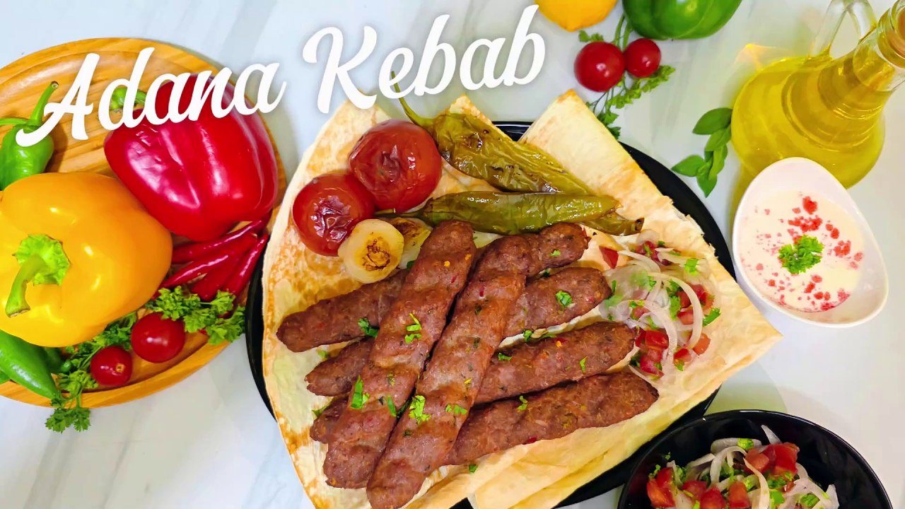 Adana Kebab ! Turkish style Adana kebab with the fusion of Pakistani and Indian cuisine.