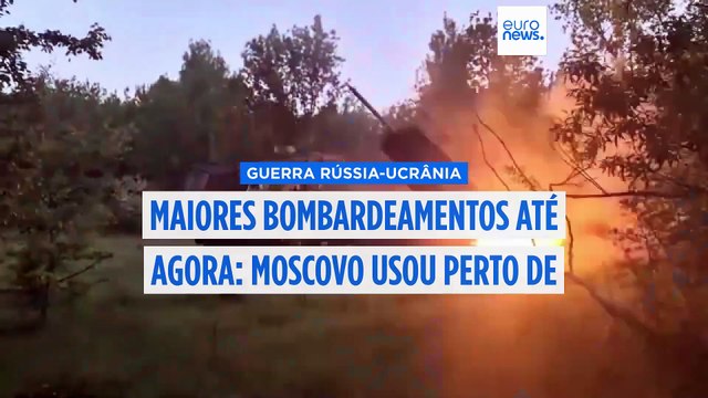 Rússia ataca a Ucrânia com quase 500 drones e mísseis no último ataque recorde