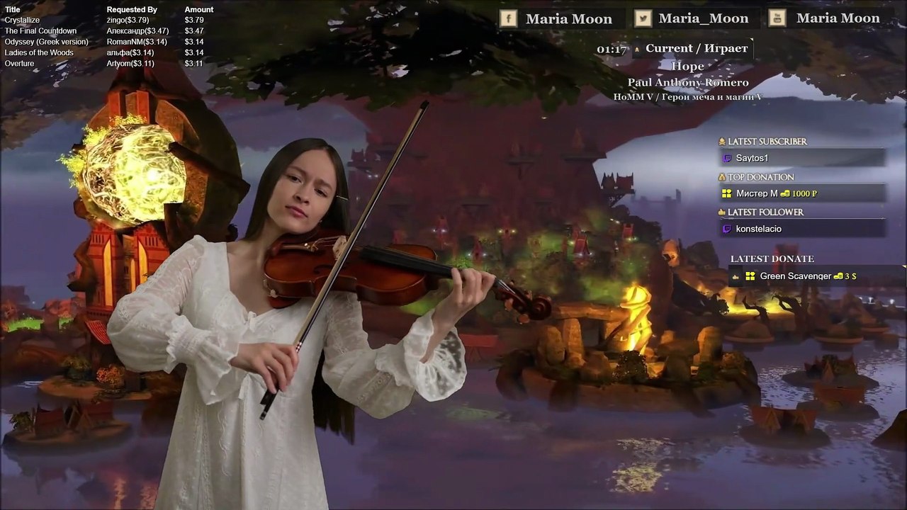 ⚔️ Hope (Dirt Theme) – Violin Cover | Heroes of Might & Magic IV