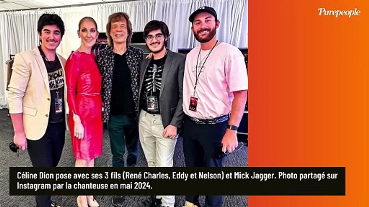 Céline Dion entourée de ses 3 garçons ! Sortie surprise et moment magique pour la chanteuse, ses jumeaux de 15 ans ont tellement changé