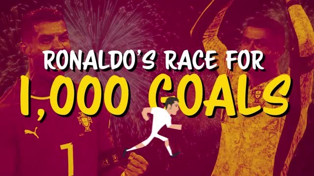 Cristiano Ronaldo's race for 1,000 goals