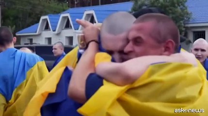 Ucraina, i prigionieri di guerra tornano a casa