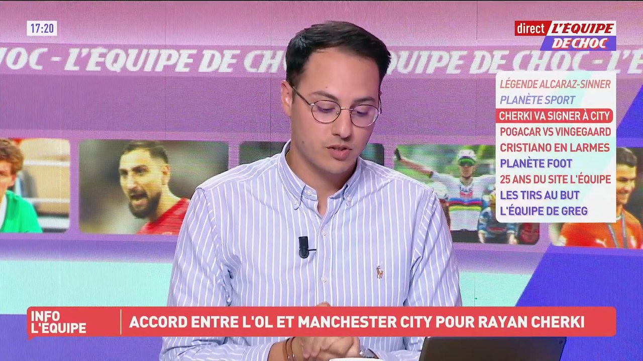 En partance pour Manchester City, Rayan Cherki va rapporter plus de 40 M€ à l'OL - Foot - Transferts