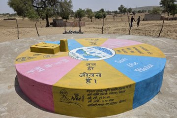 बाड़मेर-बालोतरा जिले में बने 2 लाख 80 हजार टांके, किसानों और पशुपालकों को मिला पानी