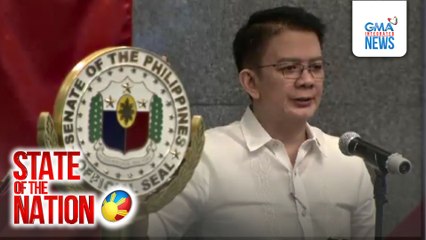 Senate Pres. Escudero, nanumpa na bilang presiding officer sa impeachment trial ni Vice President Sara Duterte | SONA