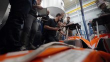 Entrenamiento del astronauta húngaro Tibor Kapu con Axiom