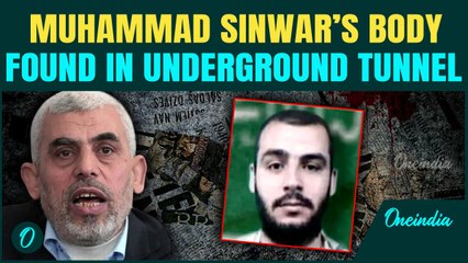 VIDEO: Hamas Chief Md Sinwar’s Body Found in Tunnel | ‘He died the way he lived – UNDERGROUND’
