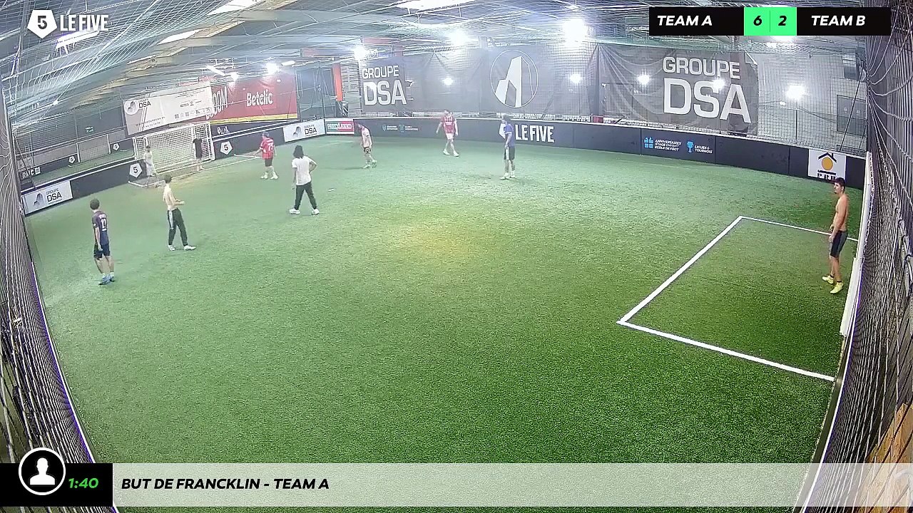 But de Francklin - Team A