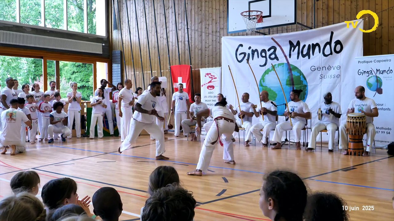 Sujet: fête de Capoeira à Onex