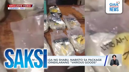 P816-M na halaga ng shabu, nabisto sa package galing U.S. na idineklarang "various goods" | Saksi