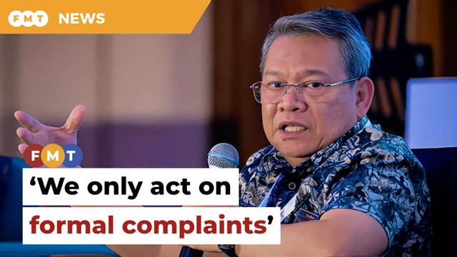 We only act on formal complaints, MCMC tells Rafizi