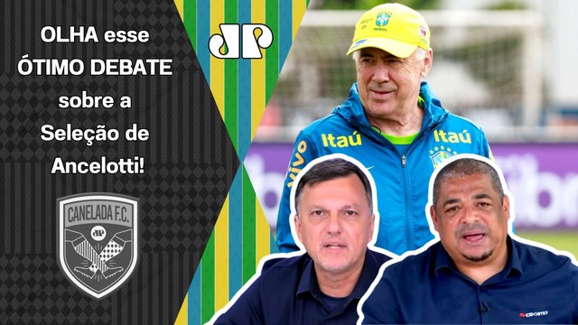 NÃO É ASSIM! Só quem VIVE EM NÁRNIA achava que a Seleção com o Ancelotti... Mauro Cezar É DIRETO!