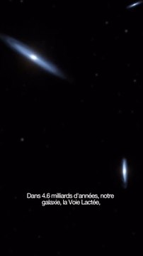 Vous faites quoi dans 4.6 milliards d’années ? Notez dans votre agenda : la collision de notre galaxie, la Voie Lactée, avec notre grande « voisine » la galaxie d’Andromède.