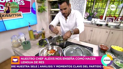 Hoy preparamos una deliciosa lengua guisada
