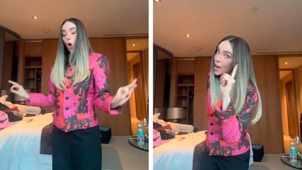 Belinda baila al ritmo de 'Heterocromía', canción dedicada a su exnovio Gonzalo Hevia
