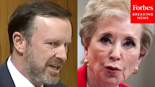 'What Statute Gives You The Right?': Chris Murphy Grills Linda McMahon On Cutting Harvard's Funding