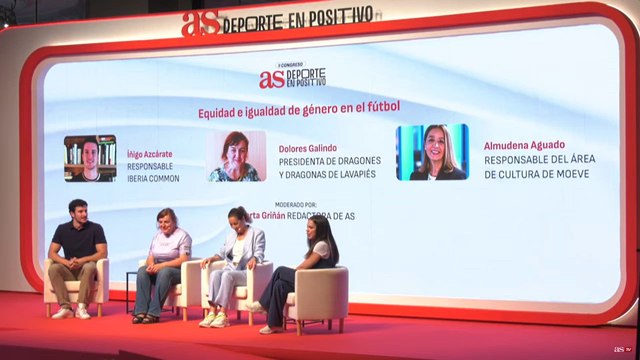 LAS DRAGONAS DE LAVAPIÉS, EQUIDAD E IGUALDAD DE GÉNERO EN EL FÚTBOL, EN EL II CONGRESO DE AS DEPORTE EN POSITIVO