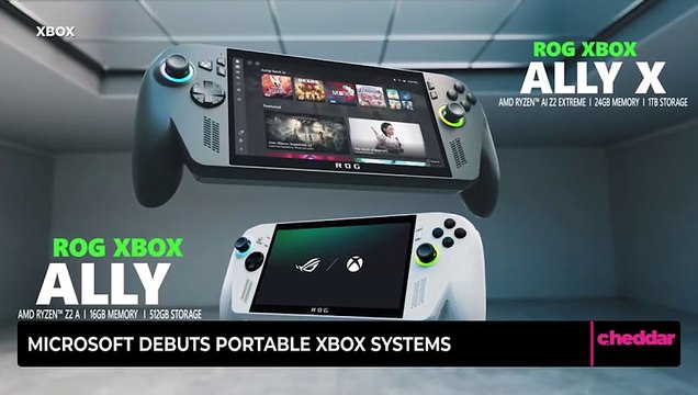 Microsoft Debuts Portable Xbox Systems