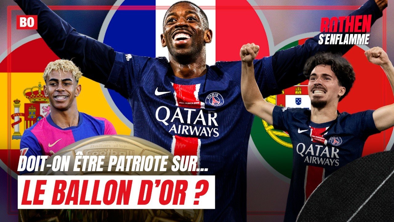 Ballon d’Or 2025 : Dembélé ou Yamal ? “Il faut penser FRANÇAIS !”, estime Rothen