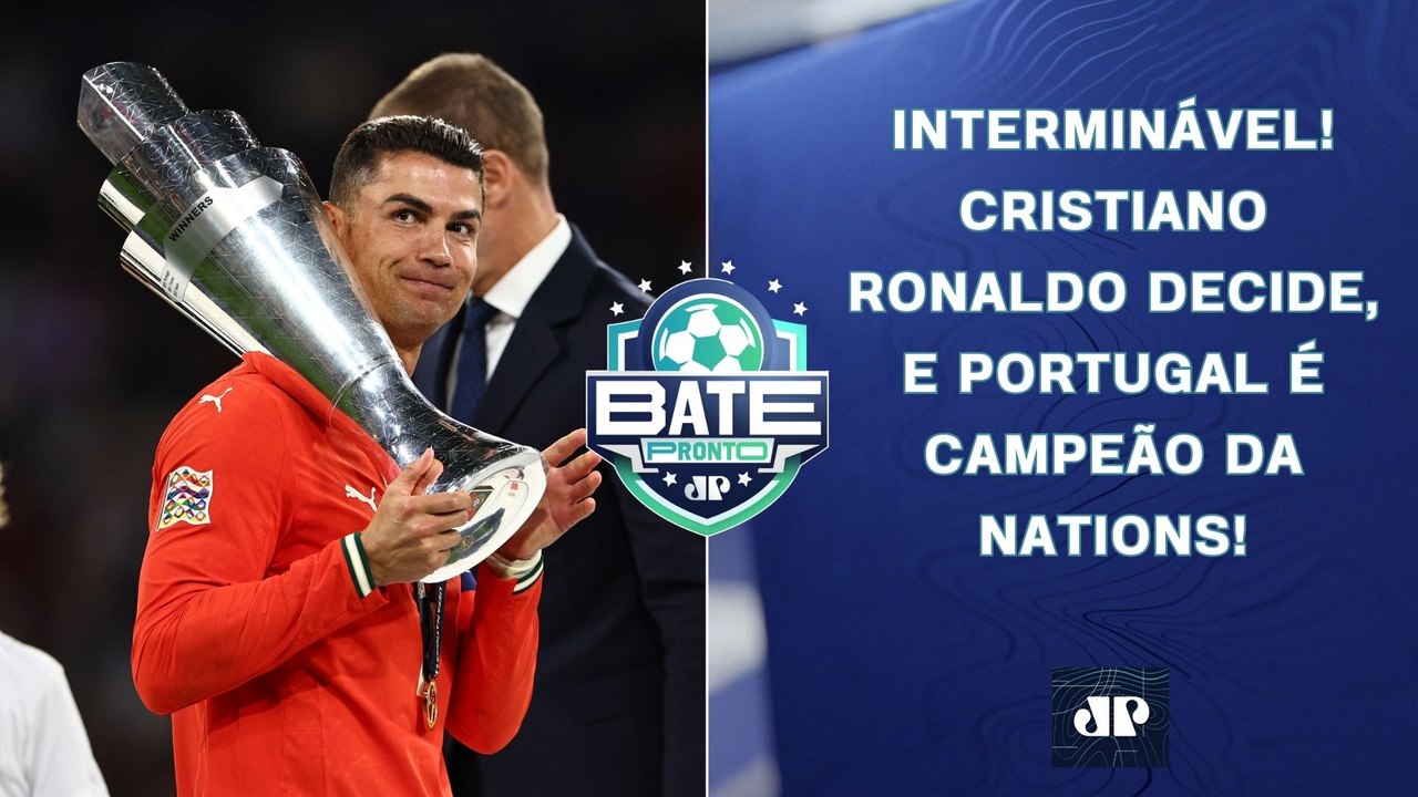Cristiano Ronaldo BRILHA, e Portugal é CAMPEÃO; Brasil JOGA AMANHÃ! | BATE-PRONTO