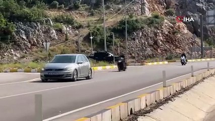 Tatilcilerin dönüş yolunda trafik yoğunluğu