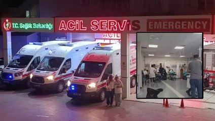 Amasya'da asker eğlencesinde 39 kişi gıda zehirlenmesi şüphesiyle hastanelik oldu