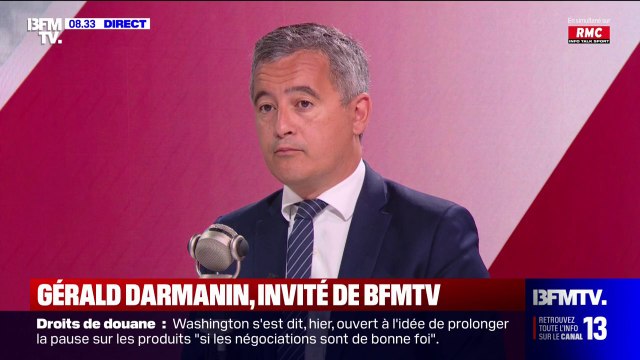 Il faut augmenter le nombre de magistrats pour enfants , estime Gérald Darmanin