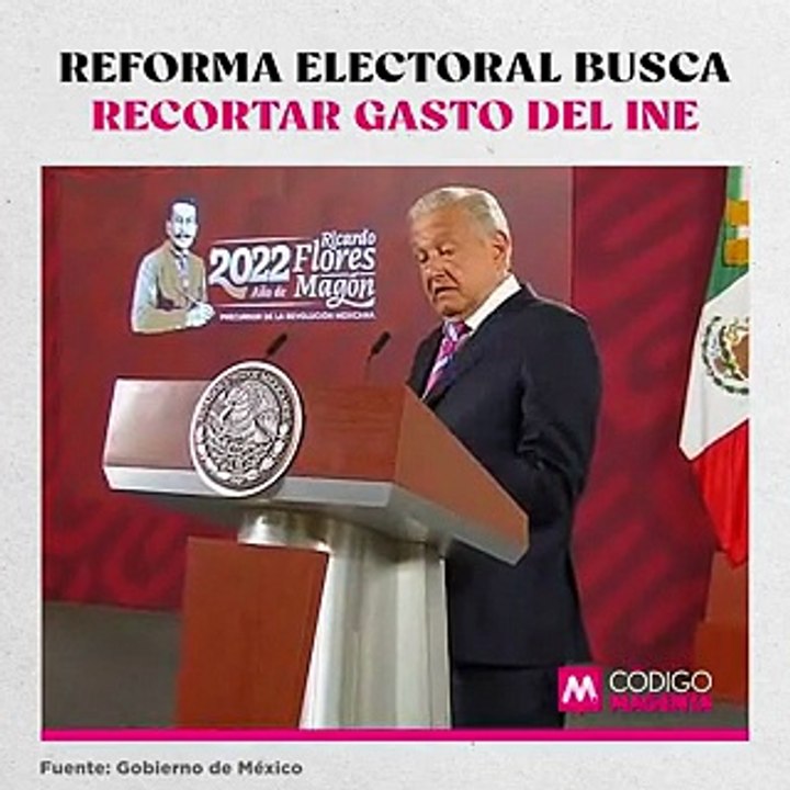 Reforma electoral busca recortar gasto del INE